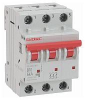 Выключатель автоматический модульный 3п D 20А 10кА YON MD63 | код MD63-3D20-10 | DKC